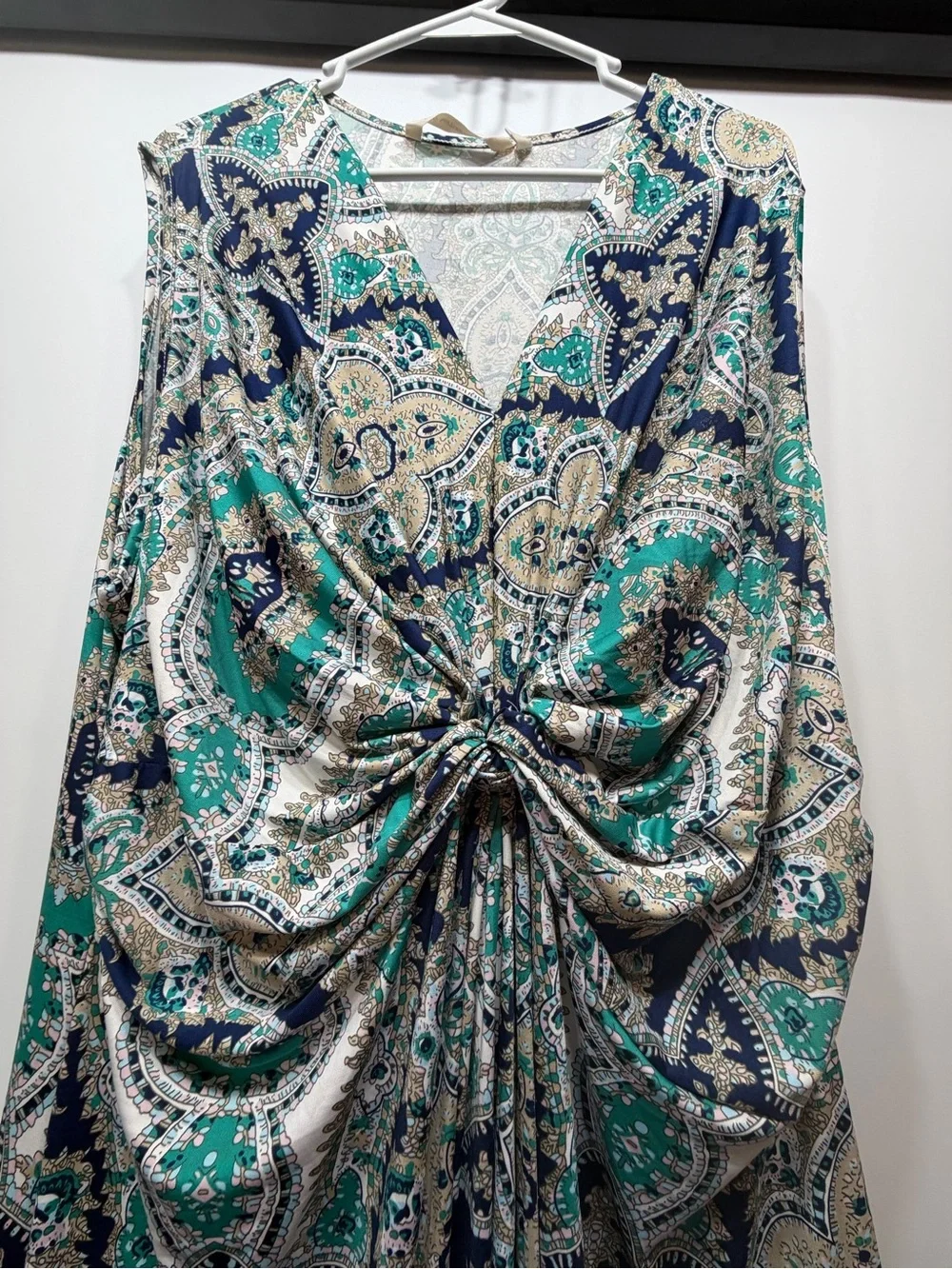 Soft Surroundings Kaleidoscope Paisley Maxi Dress Size 2X - Picture 7 of 10